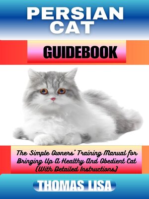 cover image of PERSIAN CAT GUIDEBOOK
